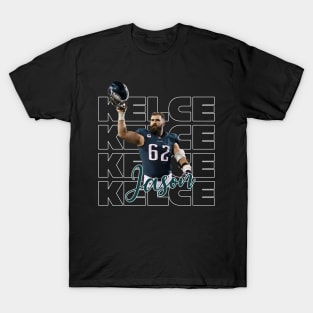 jason kelce fan pop art T-Shirt